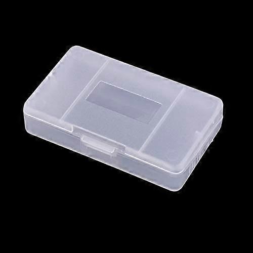 10 transparent plastic game cartridge storage cases for Nintendo Game Boy GBA SP GBM