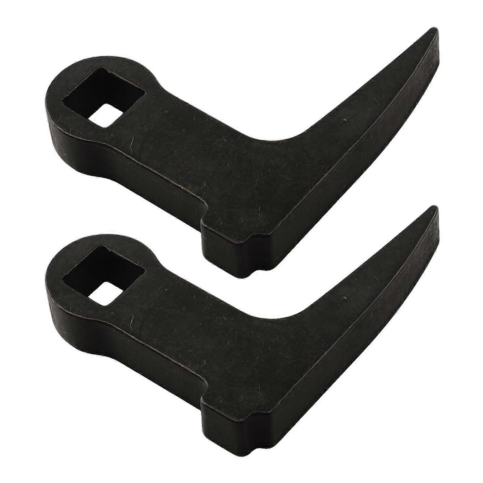 Pack of 2 Pry Bar Wrench Adapter Head Ratchet Pry Bar Adapter Half Shaft Removal Tool 90 Degree Adapter Tool Multicolor