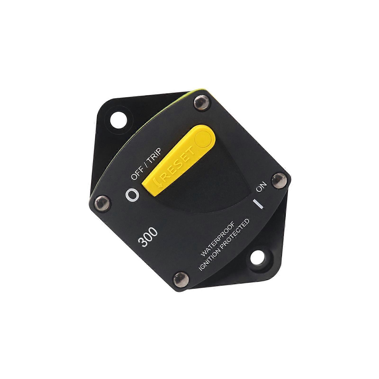 Heavy Duty 5/16" Circuit Breaker Manual resets Stud Circuit protections Device for Marine & Automotive Application Multicolor