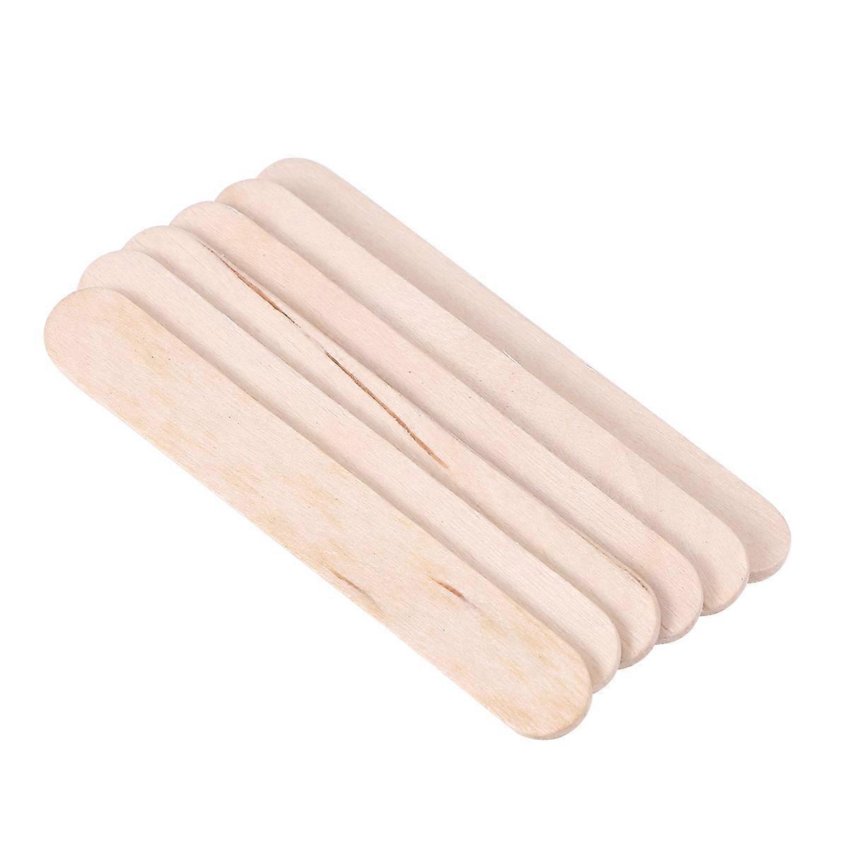 Wooden Craft Sticks for Kids Playing Made of Premium Wood Beige Smooth No Burr 6.5x1x2cm