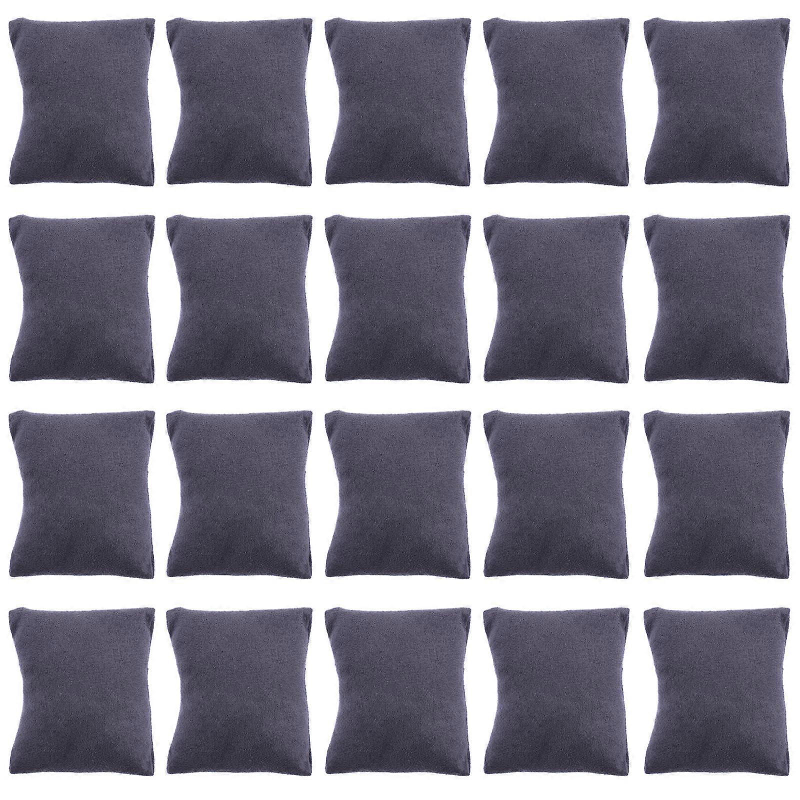 Bangle Display Pillow Jewelry Display and Storage Pillow Gray Blue Rectangular Practical 20Pack