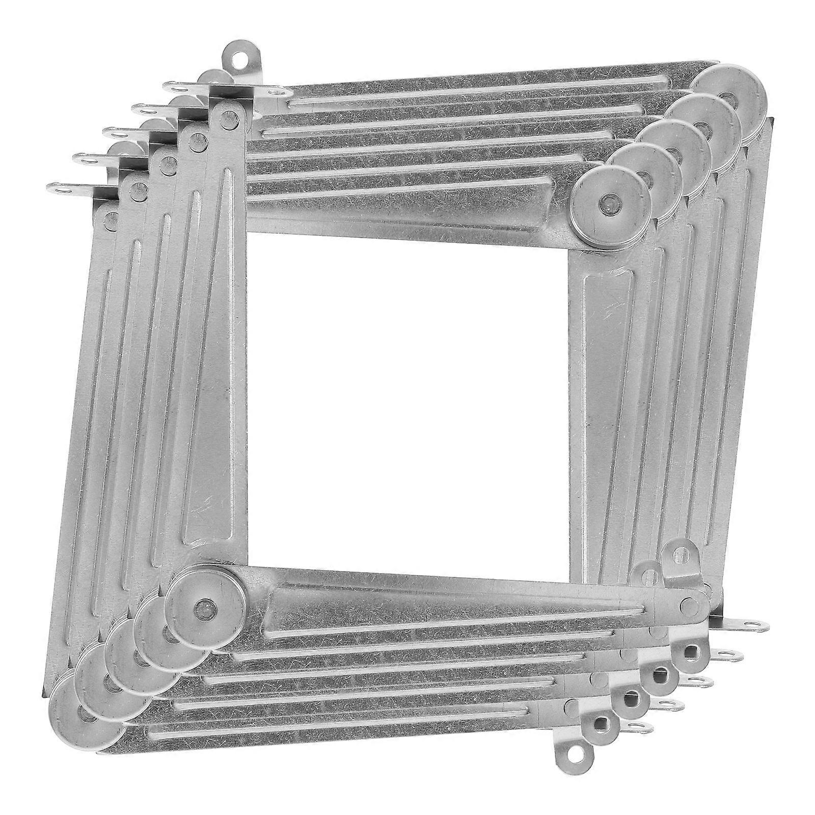 Support Pull Rods Adjustable Cabinet Support Rods for Floor 10Pcs Metal Furniture Use
