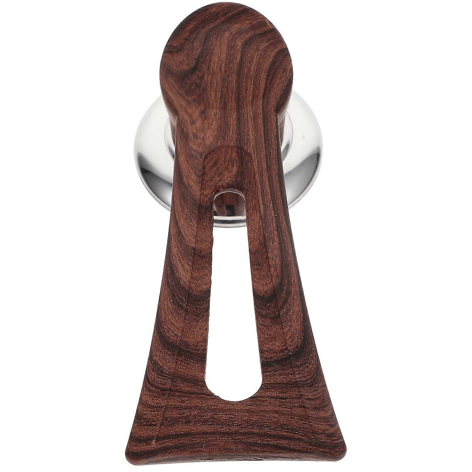 Wood Grain Heat Resistant Pot Lid Handle Comfortable Non Slip Grip Cover Accessory for Cookware Saucepan Kettle Lids