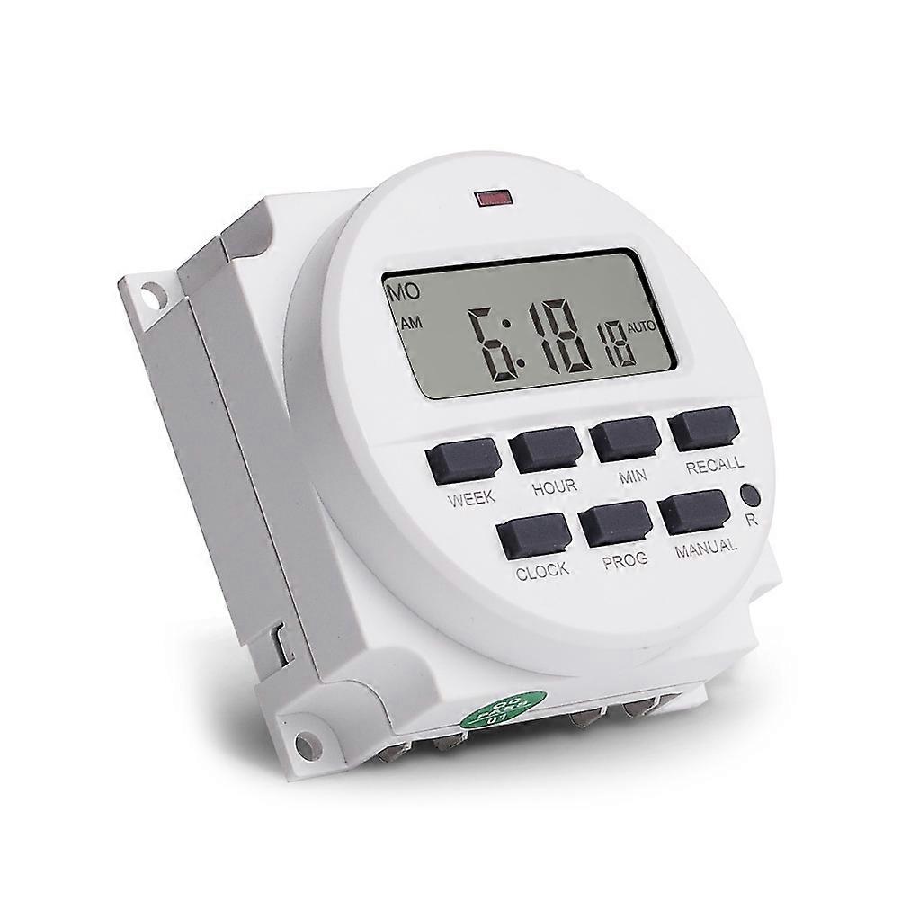 Light Timer For Outdoor Lighting TM618N-2 Multi-function Electric Timer 1Pcs