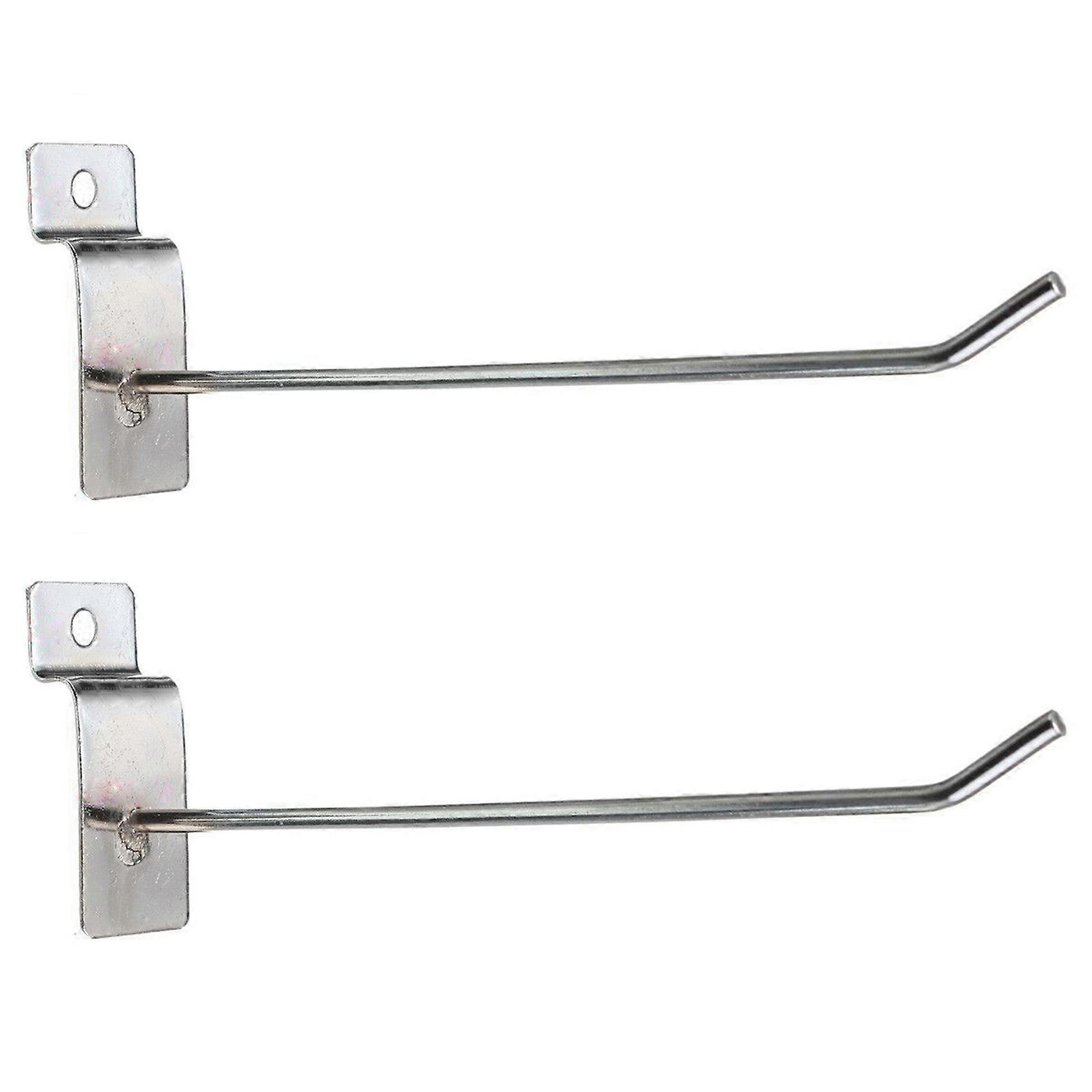 50 x Single Hook Pin Shop Display Fitting Hanger 150mm