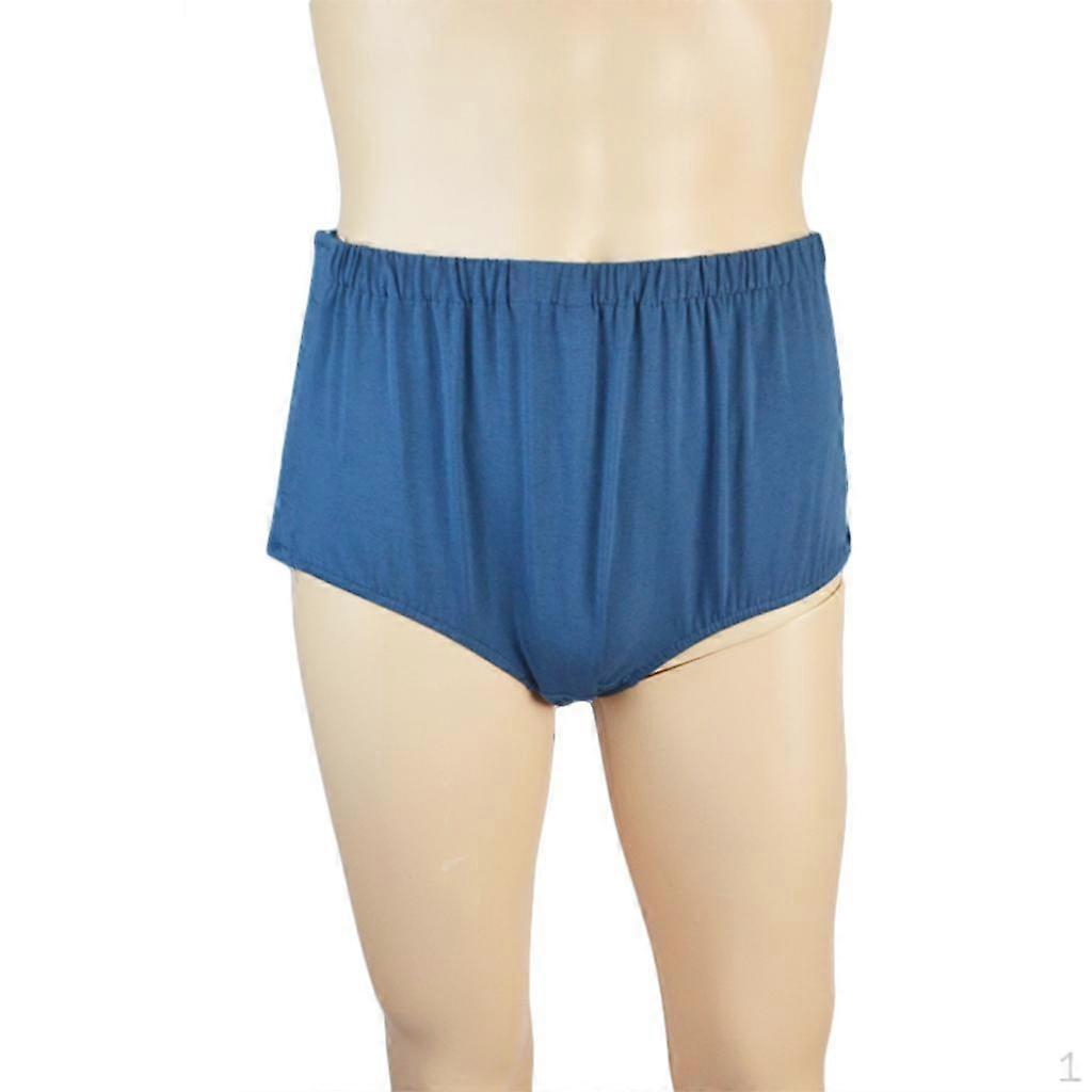 's Blue Reusable Soft Self-adhensive Incontinence