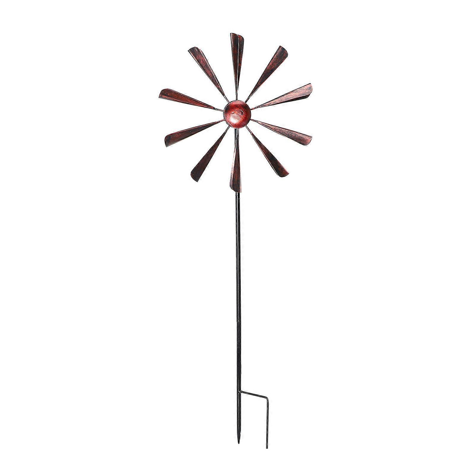 Garden Windmills Outdoor Garden Ornament For Lawn Decor 70x17cm Windmill Shape Rotating With Wind 1Pack