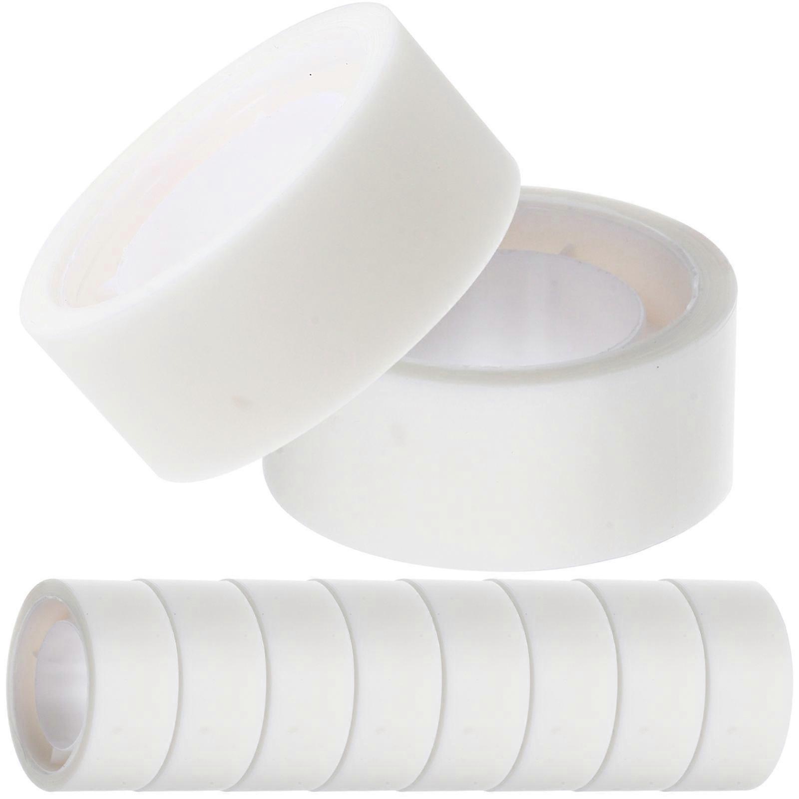 16 Rolls Writable Tape Plastic Writing Tape for Students Correction Tape Office File Use