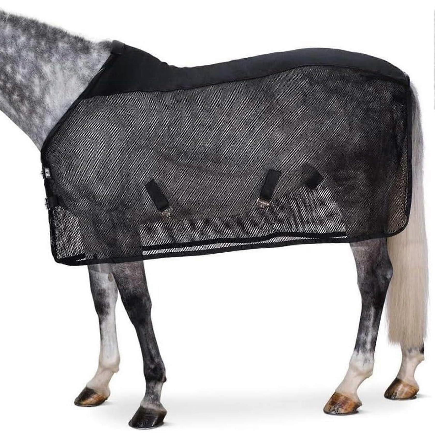 Horse Blanket, Adjustable Fly Sheets, UV Protection Breathable Mesh