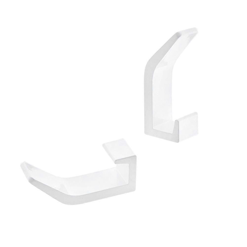 Hat Hangers For Door Creative Single Hook Space Aluminum 7x3.5x2cm Rust Resistant 5Pcs