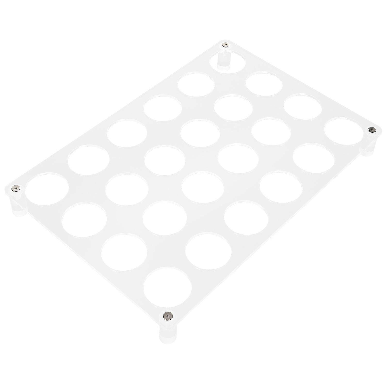Transparent Acrylic Coffee Pod Storage Rack for -slot Display Stand to Organize Coffee
