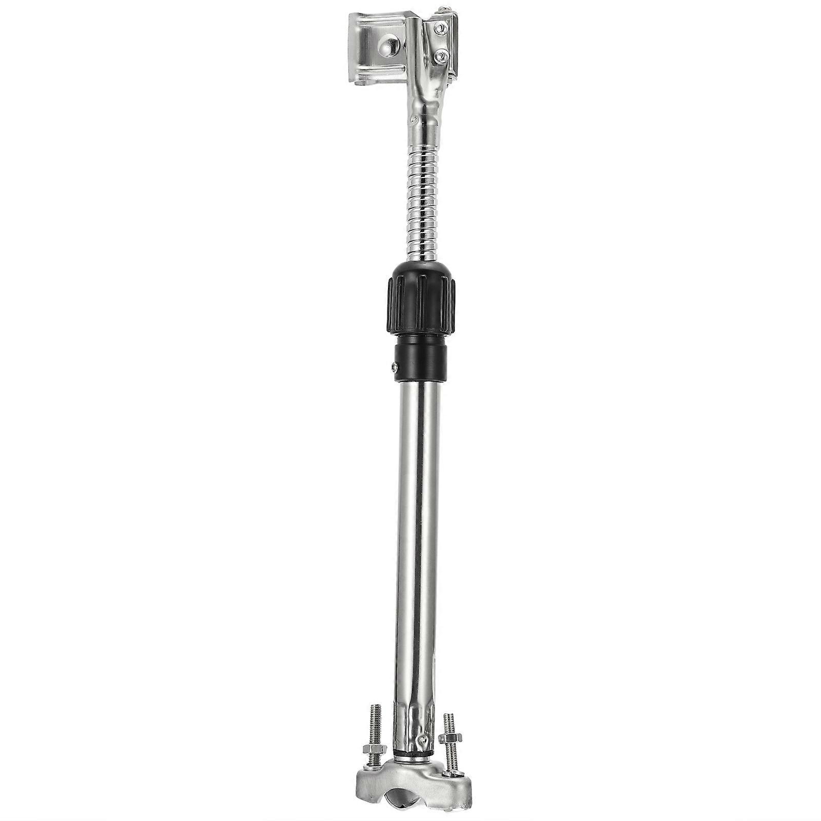 Height Adjustable Umbrella Stand For Wheelchair Stroller And Scooter With Silver Design 1Pack