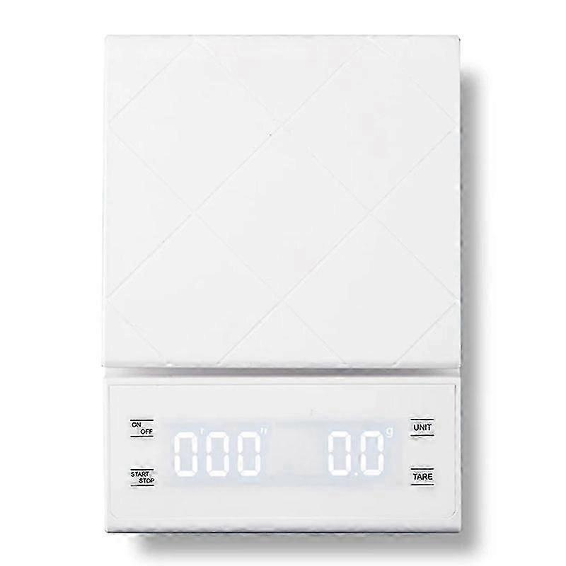 Type B 3KG Digital LED Display Coffee Scale with Timer High Precision Kitchen Scale (Battery