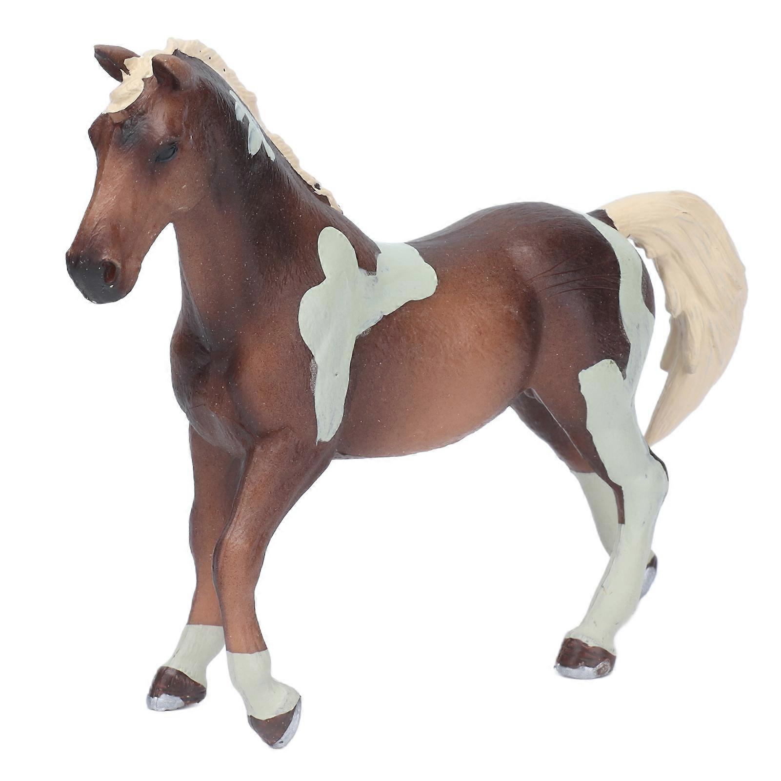 Trekna Horse Model Children Simulation Animal Toy Painted Simulation Horse Toy PL127‑272