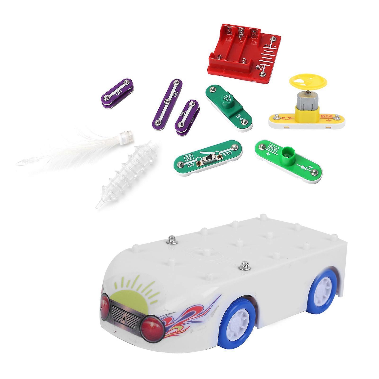 Integrated Building Blocks Circuit Children DIY Educational Learning Science Physics Experiment ToysW‑88