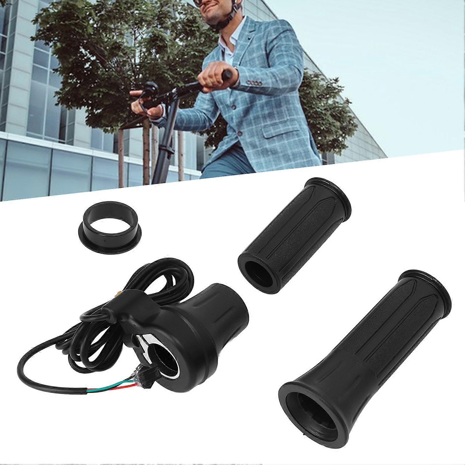 Electric Bike Throttle Handle Modified Split Half Twist Speed Control Handle Grip Universal Electric Scooter Handle Kit