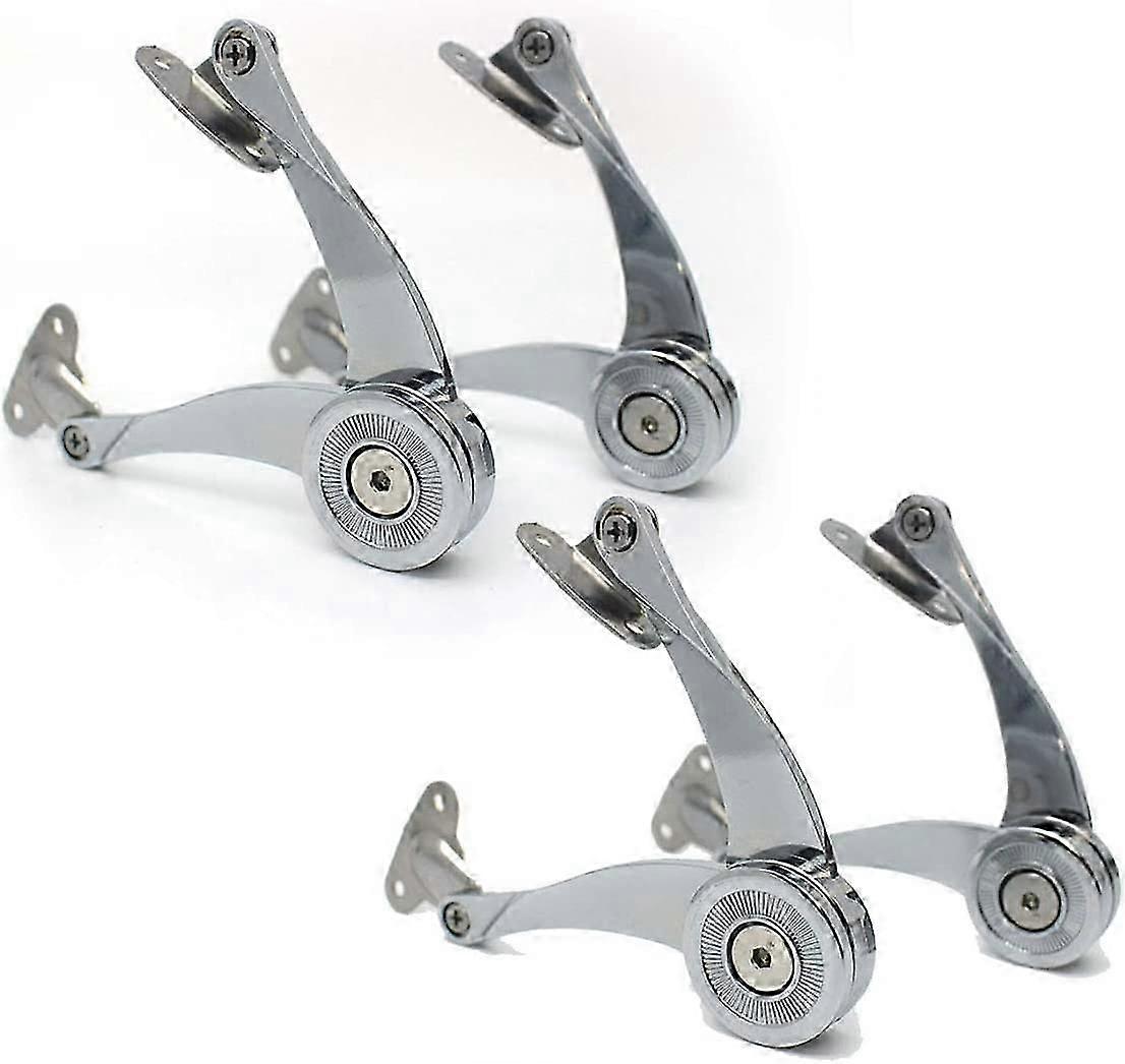 4-Pack Adjustable Support Hinges for Tool Box Lifting and Organisation