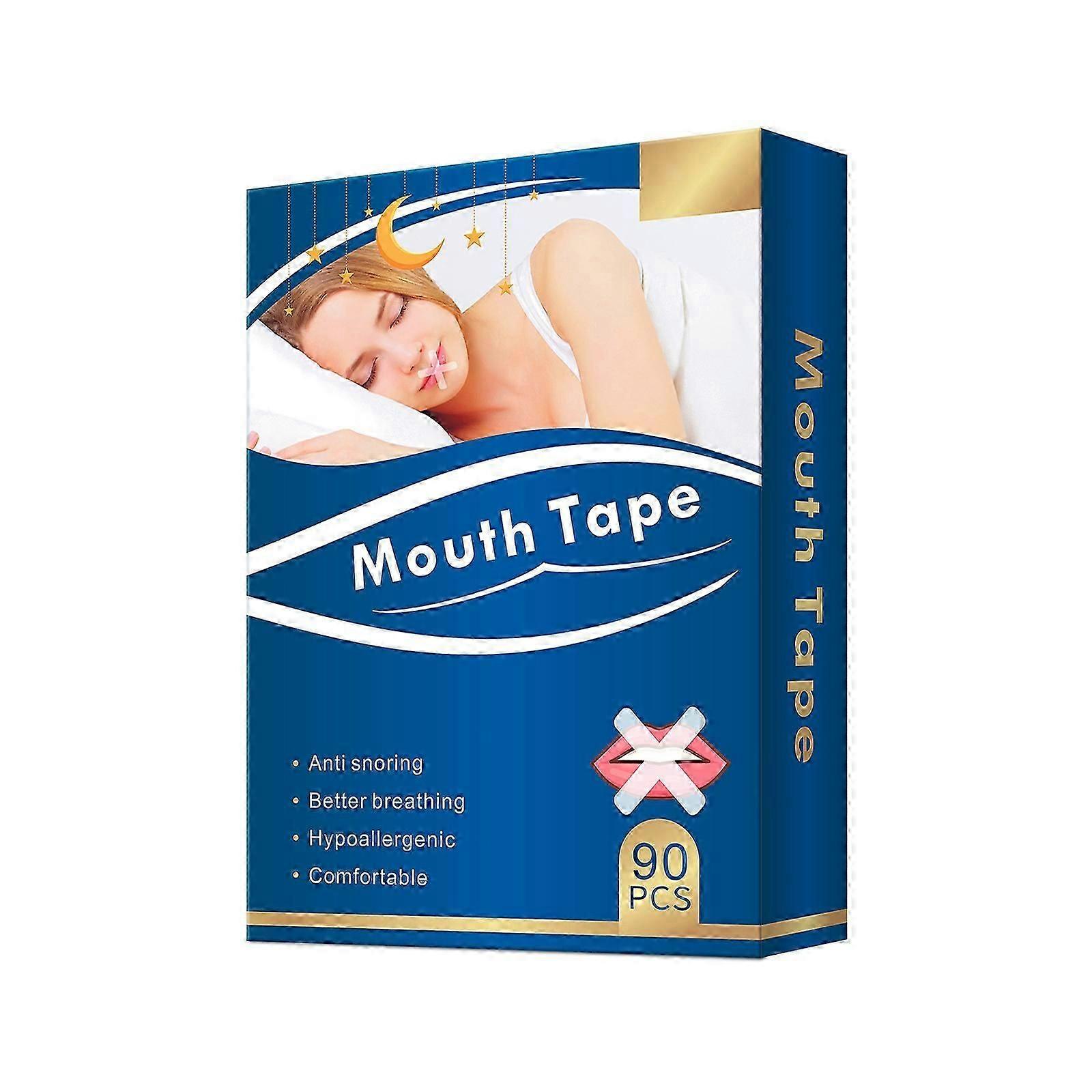 Gentle Sleep Strips for Better Nasal Breathing Advanced Mouth Tape to Reduce Snoring & Improve Nighttime Rest