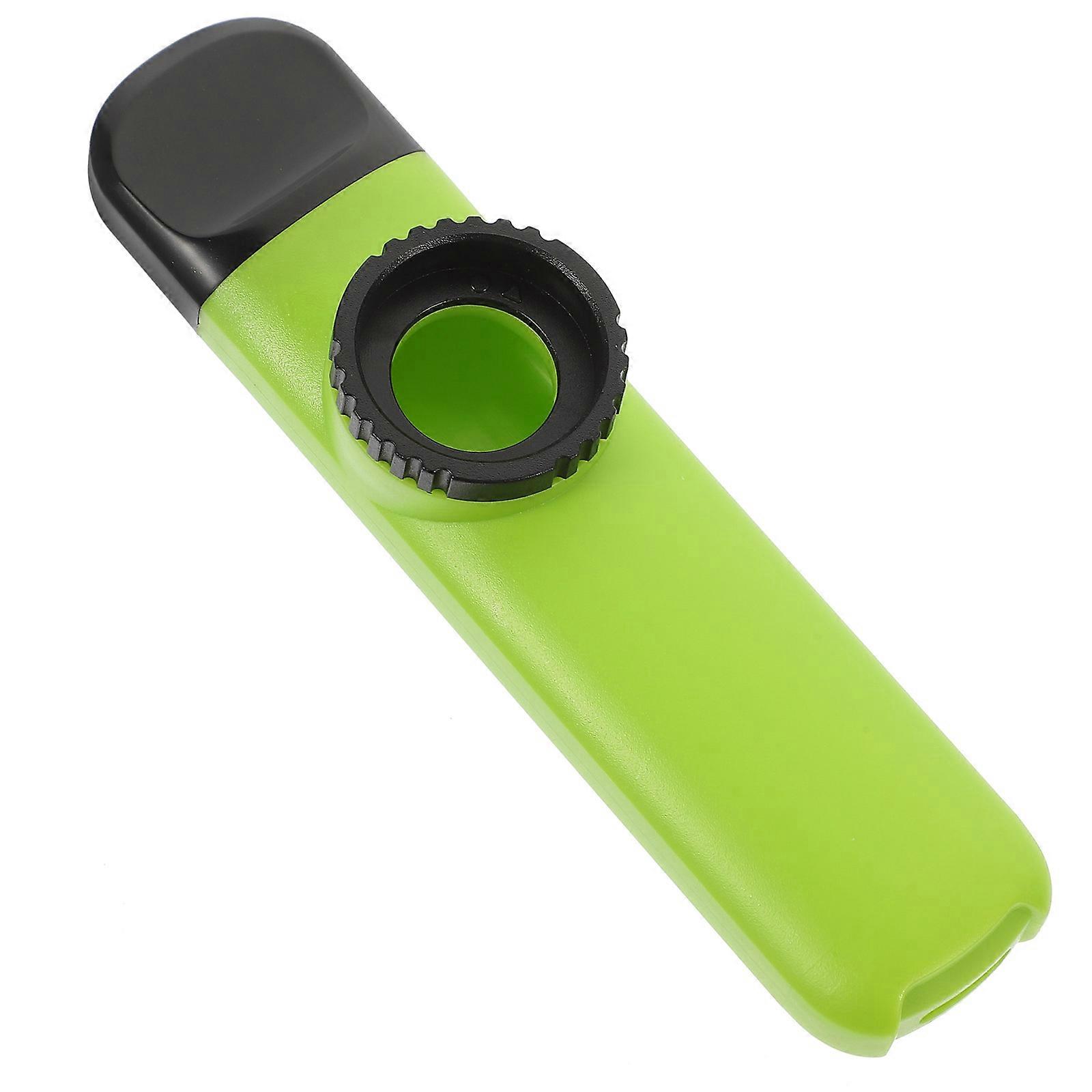 Plastic Kazoo for Kids Green Color Easy to Play Musical Instrument for Practice and Performance 3.5 Inches