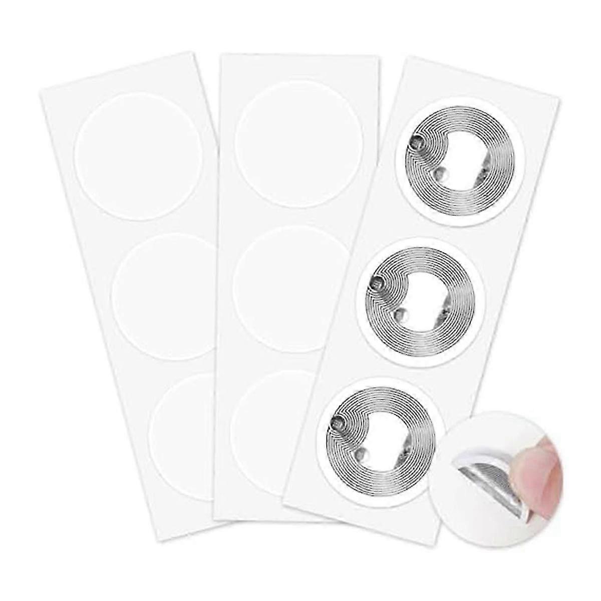 60Pcs NFC Stickers NFC Tag Chip Rewritable NFC Tag Compatible NFC Enabled Mobile Devices