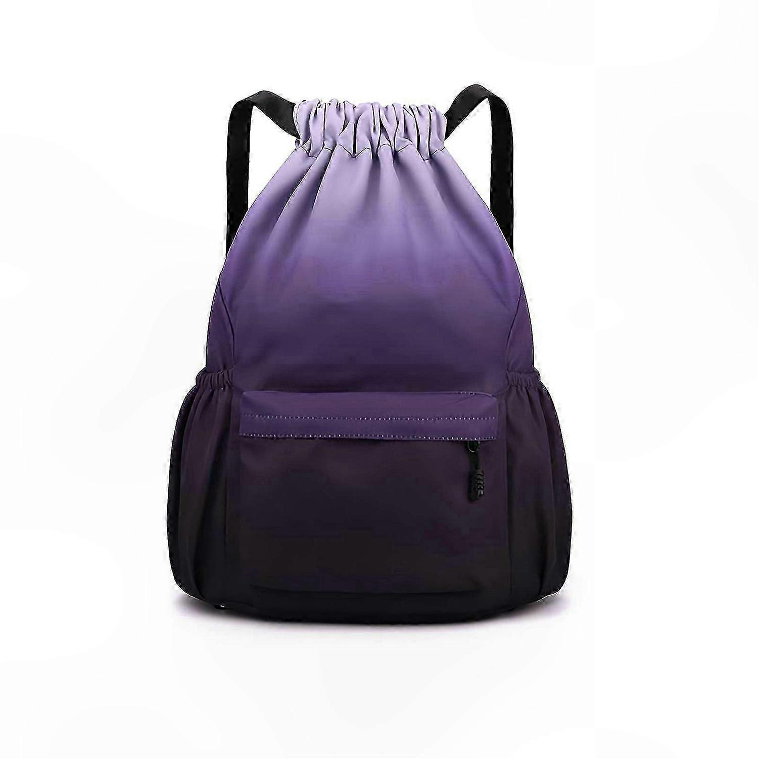 Large Capacity Drawstring Bag for Sports and Gym Essentials Storage Solution