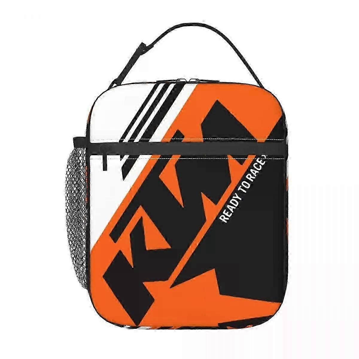 i2471 جاهز لسباق إندورو كروس موتوكروس معزول حقيبة حمل غداء محمولة مبرد حراري بينتو بوكس أطفال أطفال المدارس swg3703