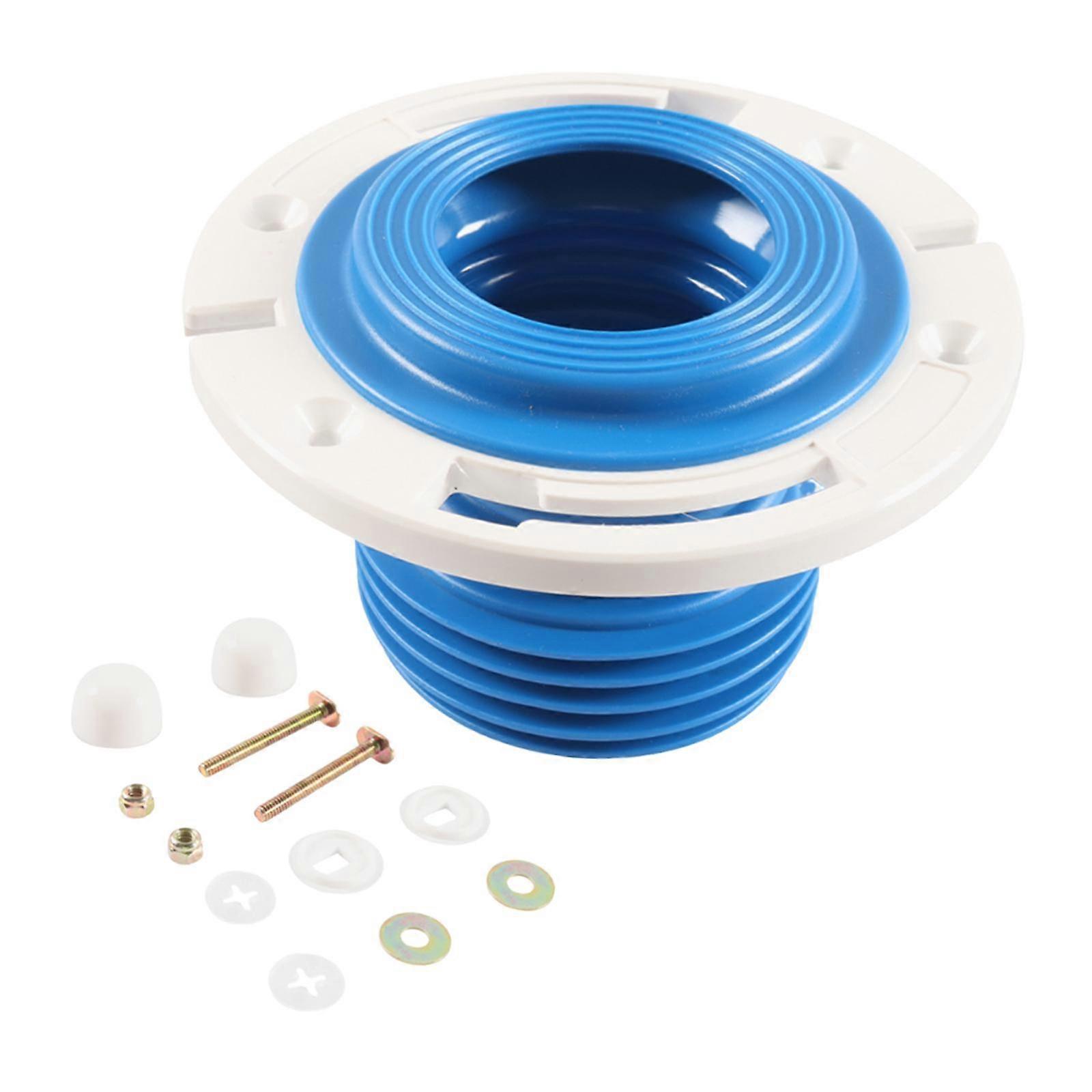 Toilet Flange Repair Kit for Low or Broken Flanges for RV RV Toilet Seal