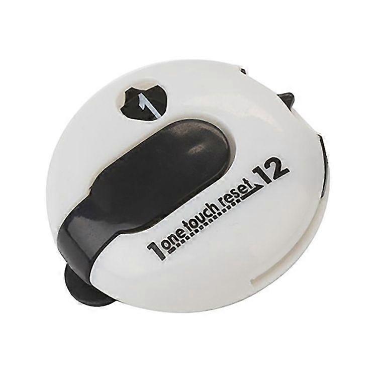 2-Pack Golf Stroke Counters - 12-Shot Reset Clickers