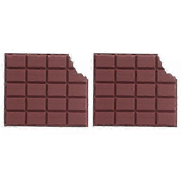 Chocolate Shaped Scented Memo Pad 2pcs Small Notebook Gift