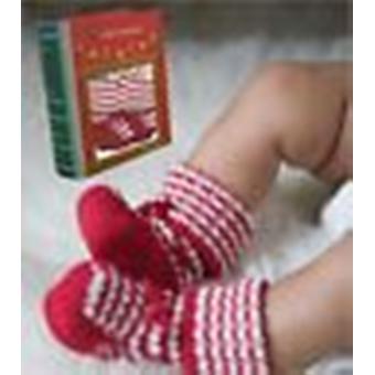 Engel lieben Urlaub gestrickt Booties im Geschenkkarton