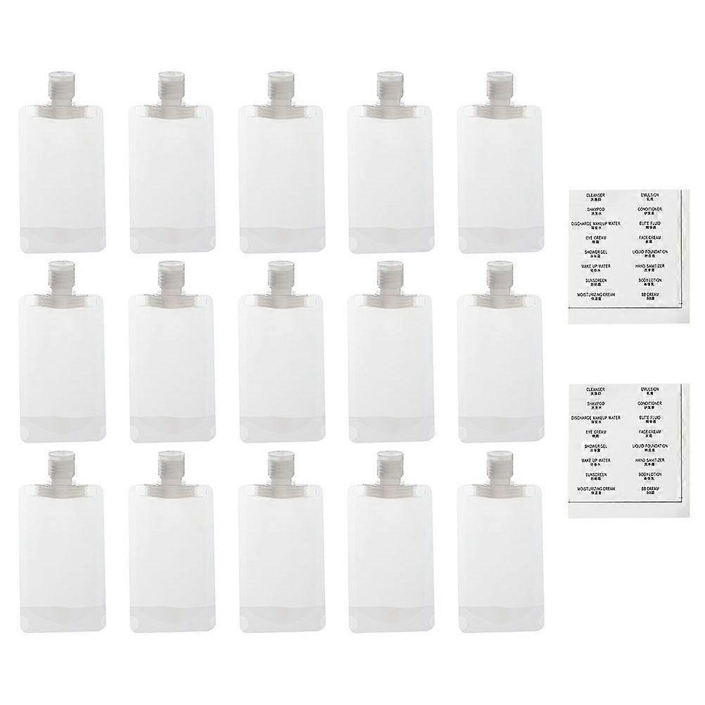 1 Set of Simple Practical Essence Lotion Sub Bag Lotion Sample Bag for Cosmetic