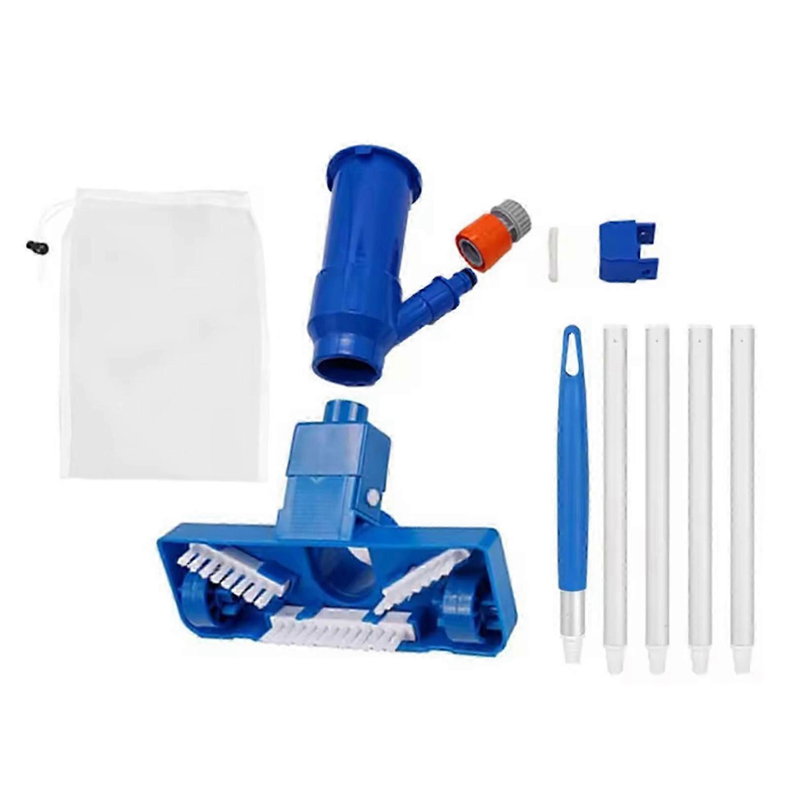 120cm Long Handle Pool Vacuum, Handheld Pool Cleaner for Spas, Hot Tubs Ponds and Swimming Pools