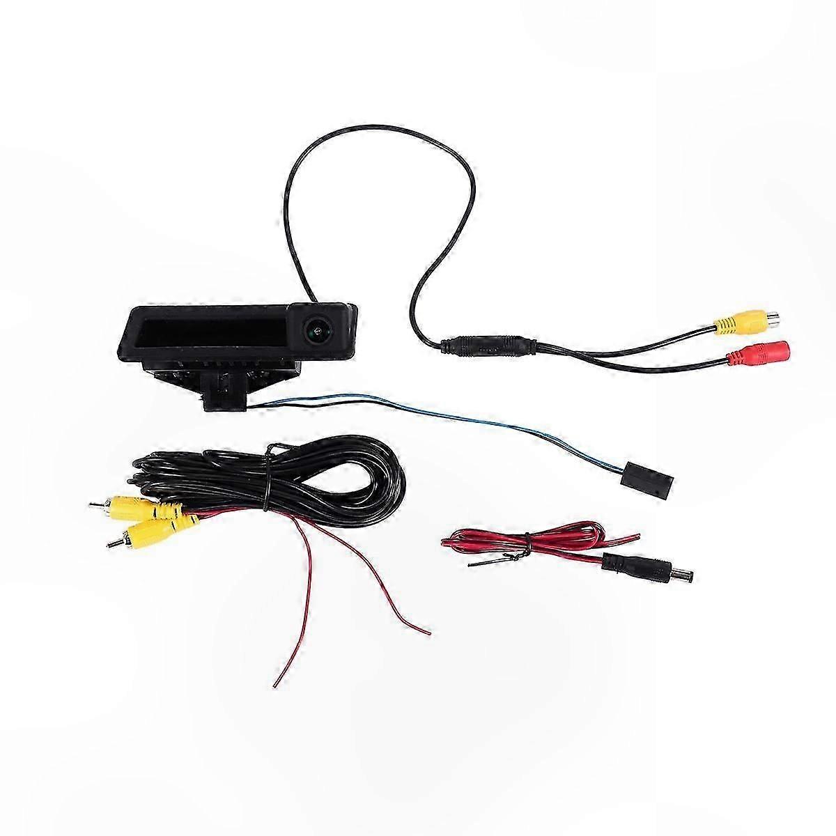 Universal Car Rear View Camera for Reverse Trunk Handle - Compatible with Multiple Models