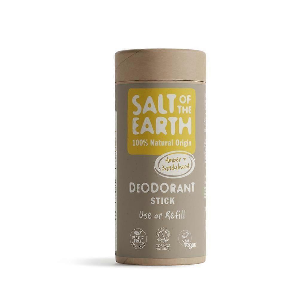 Salz der Erde Amber & Sandelholz Nachfüllpackung Deodorant Stick 75g - 2er Pack