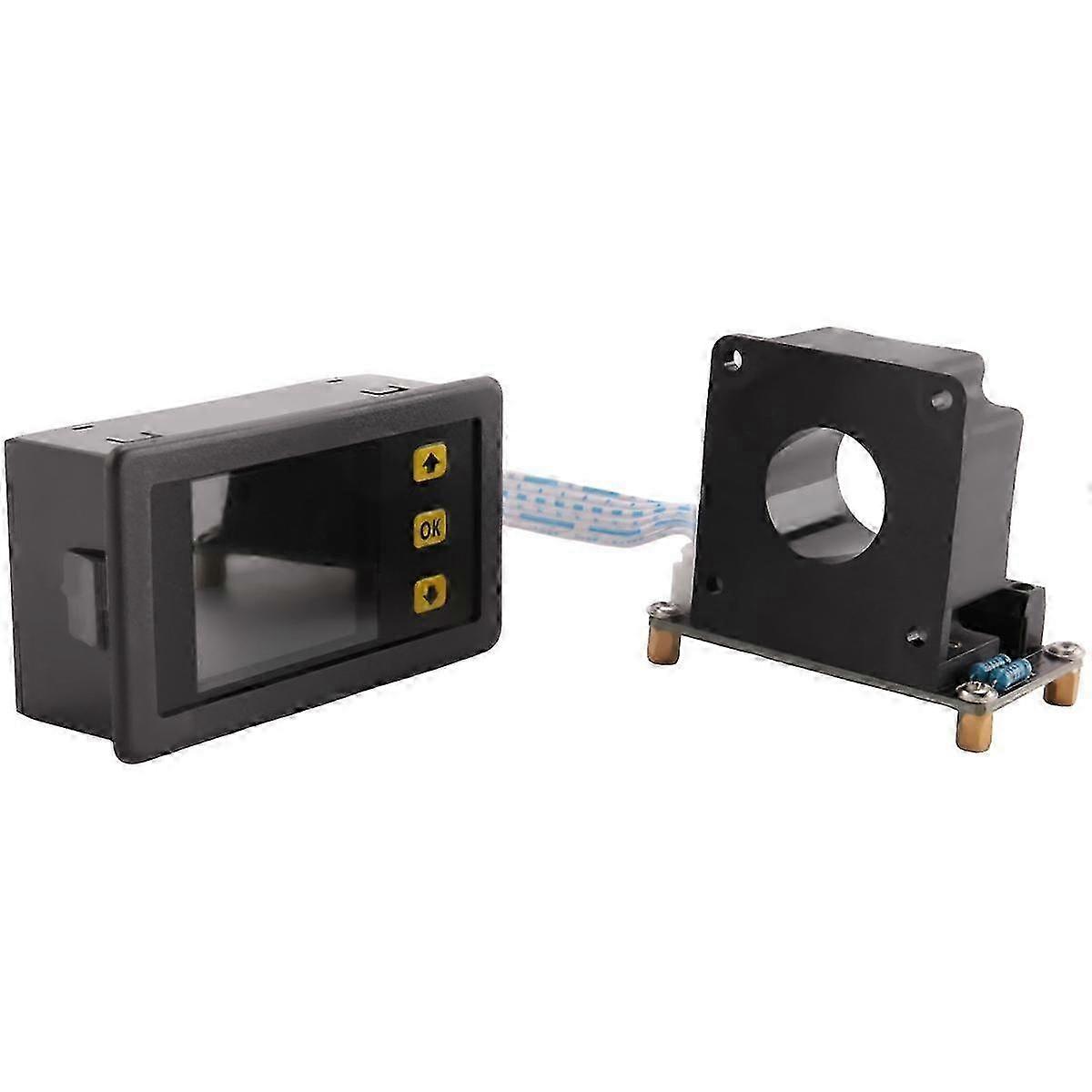 DC 90V 500A Digital Voltmeter Ammeter Voltage Current KWh Watt Meter 12V 24V 48V 72V Battery Capacity Power Monitoring