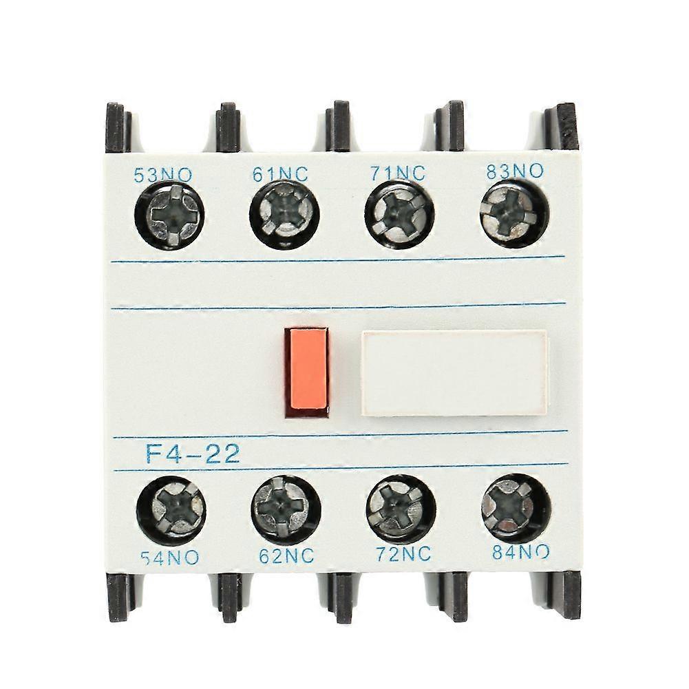 LADN22 AC Contactor Schakelaar F4-22 2 NO 2 NC Auxiliary Contact Block Fit