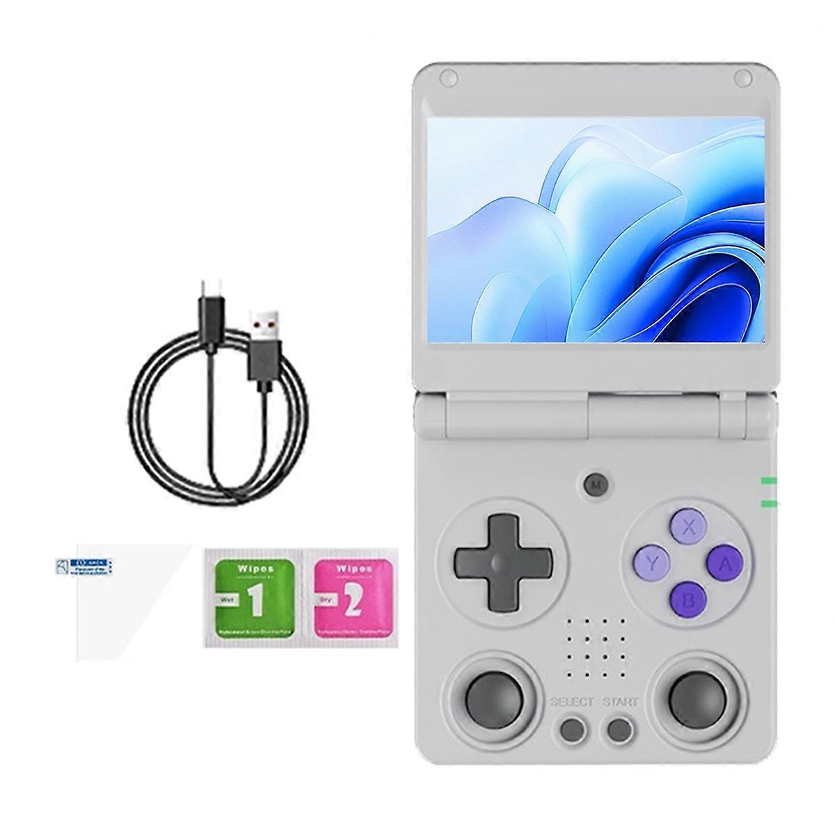 RG34XXSP Retro Game Console Linux 64Bit 3.4 Inch 64+128G 13000+Games Handheld Game Console Supports