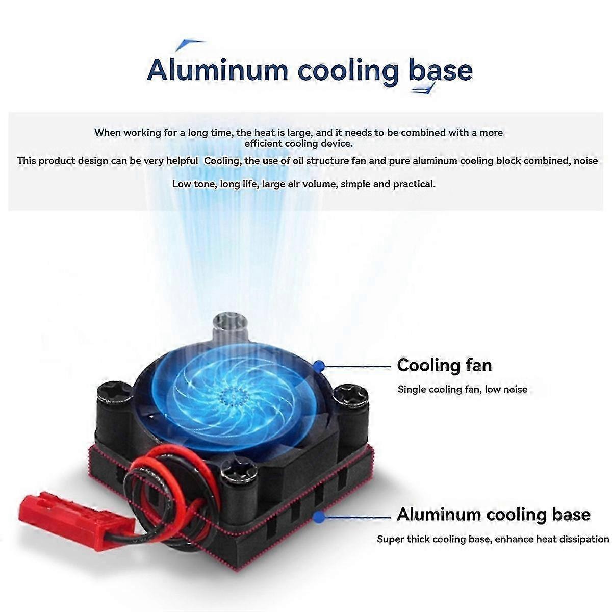 For 4B Cooling Fan Kit with Heat Sink and Silicone Pad