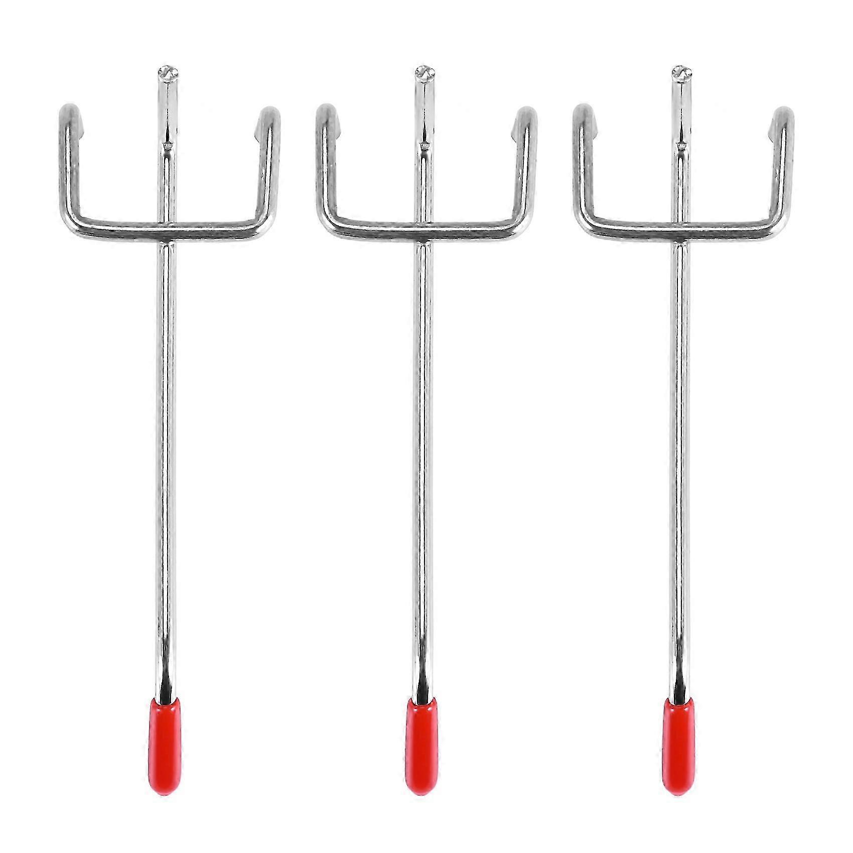 25Pcs 100Mm Pegboard Hooks Slat Wall Retail Display