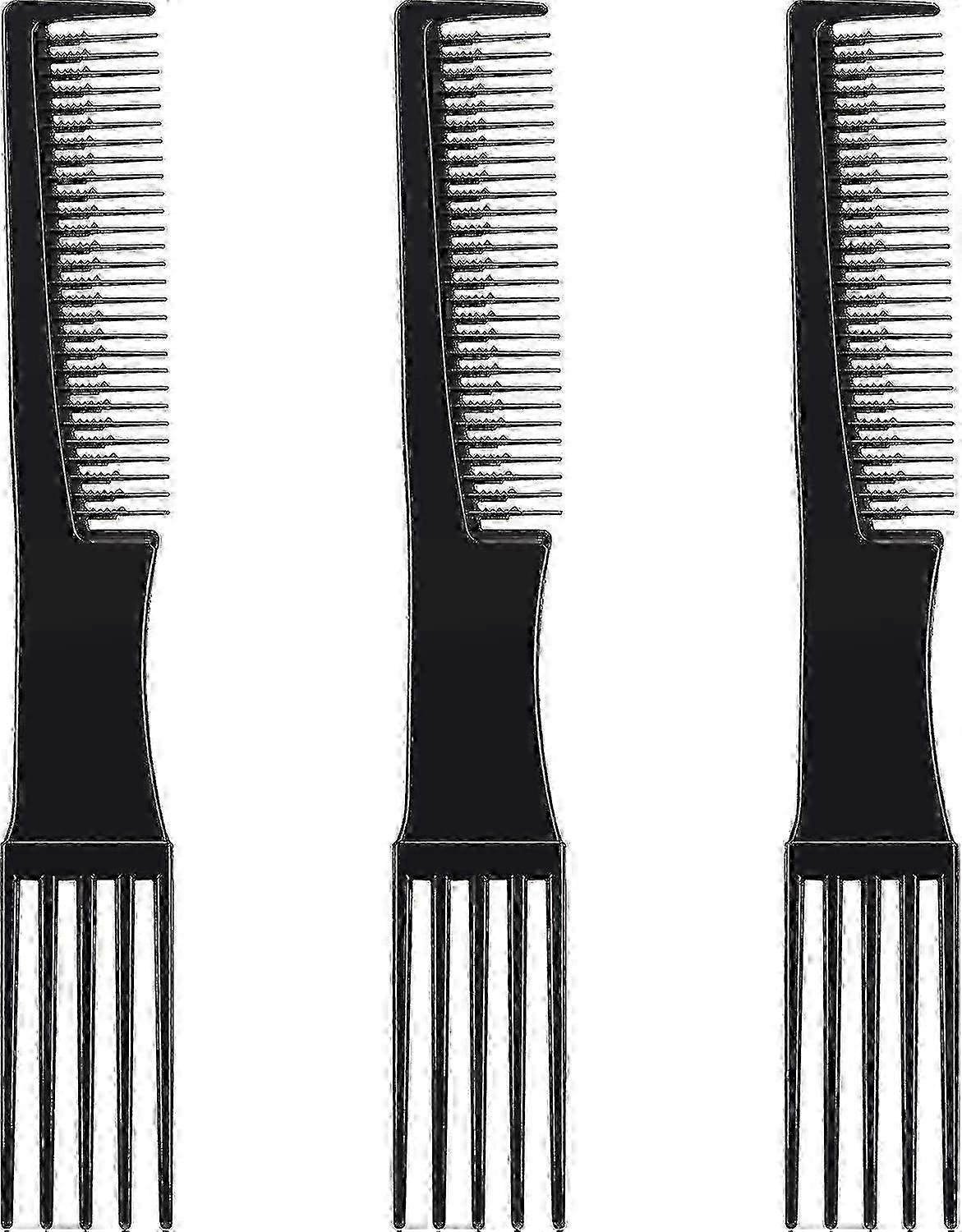 3 Packs Lift Combs Fork Combs Prong Combs Double End Rake Combs Sty...