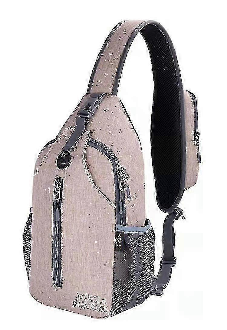 Multi-Purpose Lightweight Sling Backpack for Women and Men Ideal for Travel Hiking Shopping Walking and Biking