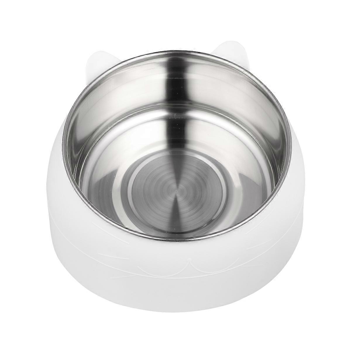 Stainless Steel Pet Feeder For Dog And Cat With Unique Design Ideal For Home Or Shop Anti-overturn 1Pcs