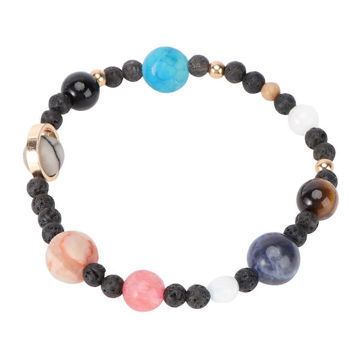 The ** Sandstone Solar System Bracelet** is a stylish and meaningful jewelry piece that combines fashion with inspiration. Here's a breakdown of its