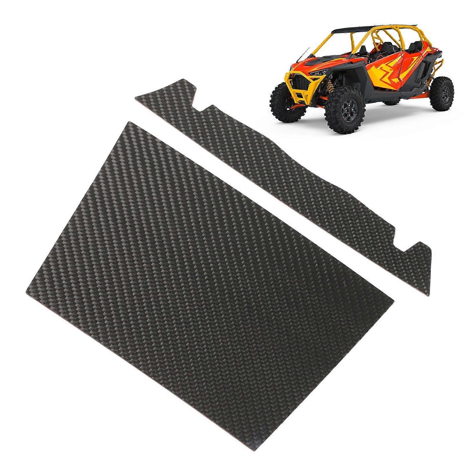 Car Rear Tail Decoration Trim Carbon Fiber Material Replacement for Polaris RZR PRO XP 2021+