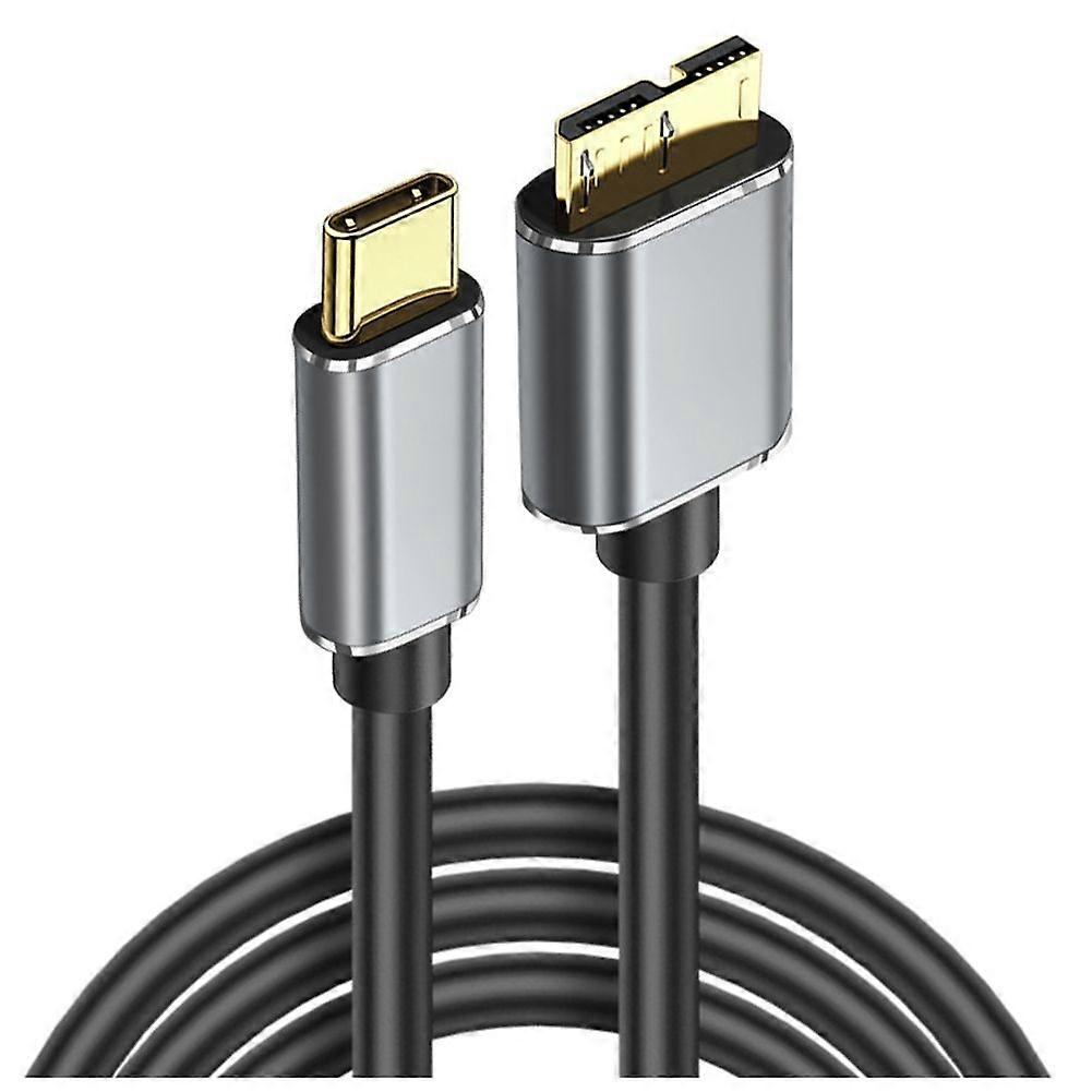 5Gbps USB Type C to -B 3.0 Cable 3A Quick Charging for Laptop Hard Drive Disk Smartphone -B Wire Co