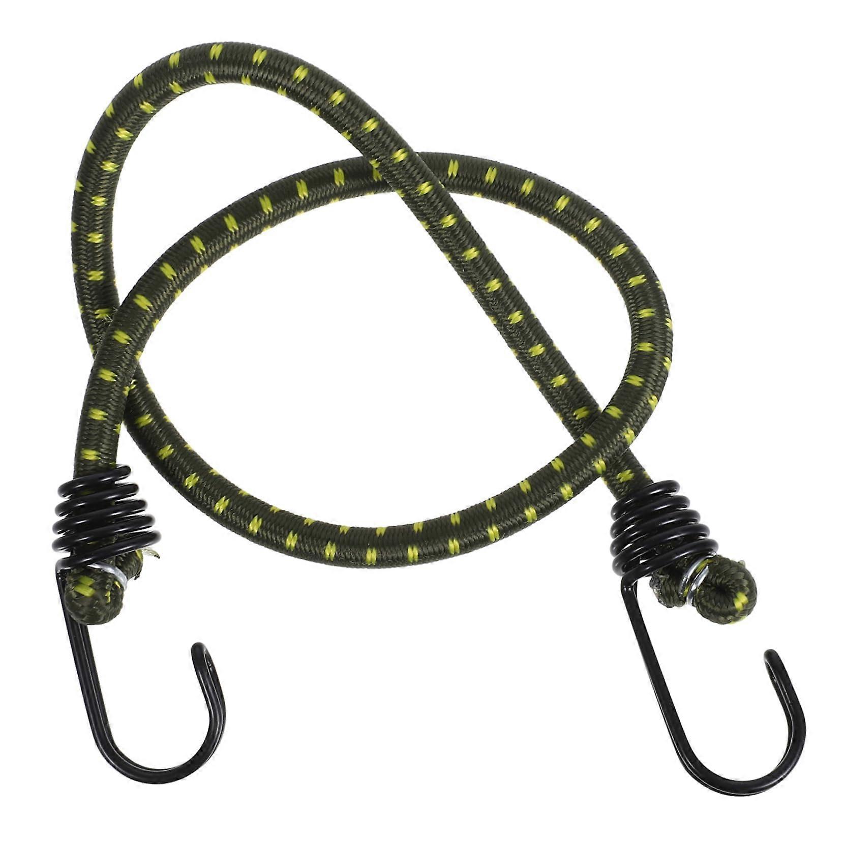Bungee Cords Flat Hooks Heavy Duty Outdoor Securing Ropes for Cargo Tie Downs