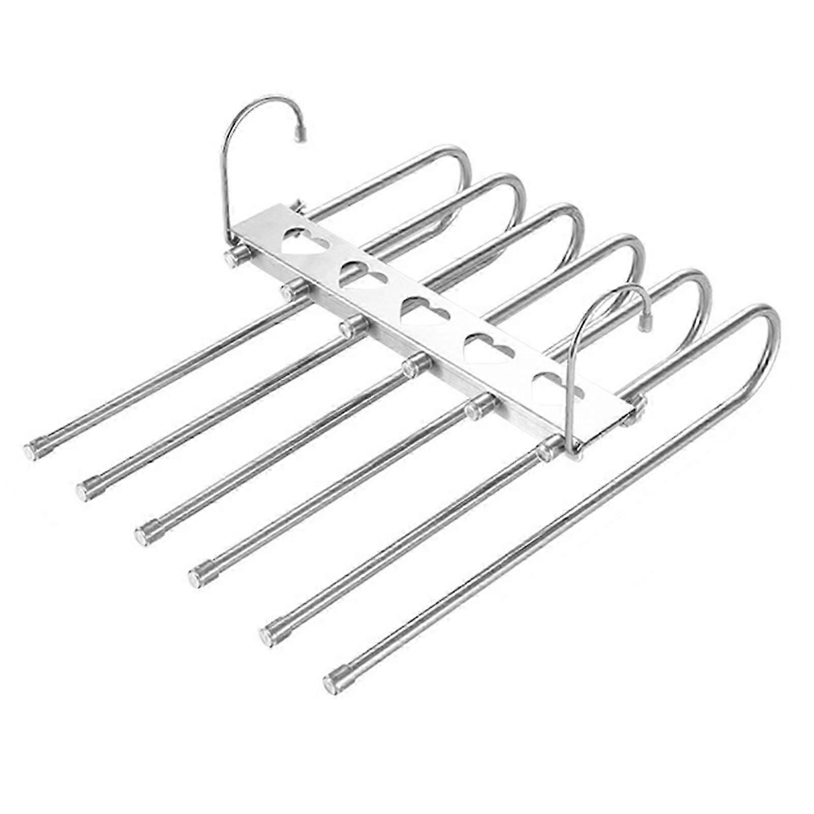 Space Saving Pants Hangers Pants Rack Leggings Hanger for Garden Flags Trousers Jeans