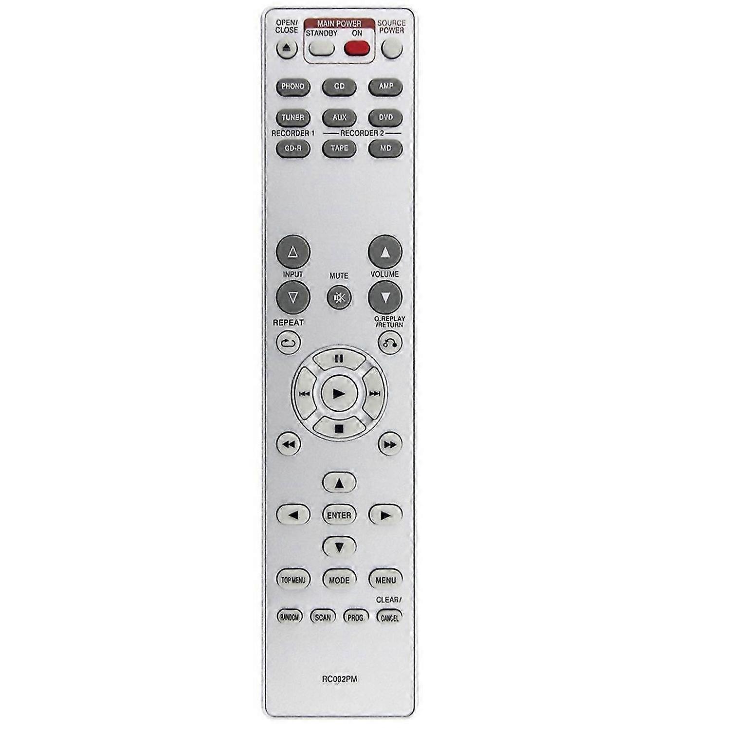 Replace RC002PM Remote Control for Integrated Amplifier PM6002 PM6002/N1S PM6002/N1B