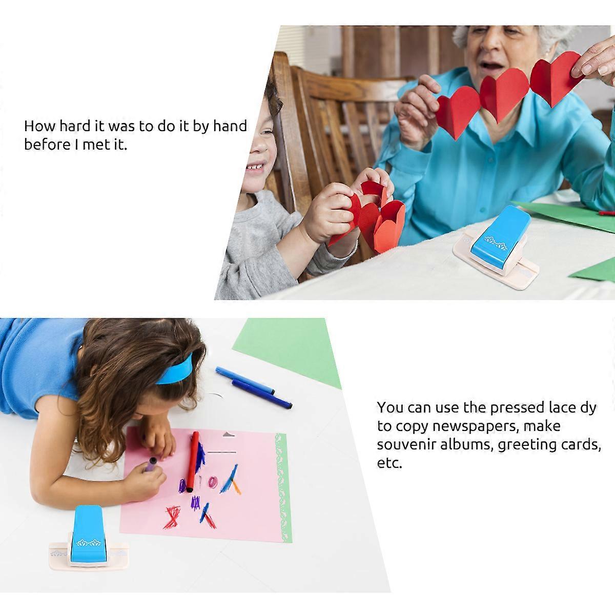 Paper Punch Craft Punch for Embossed Decoration 2Pcs