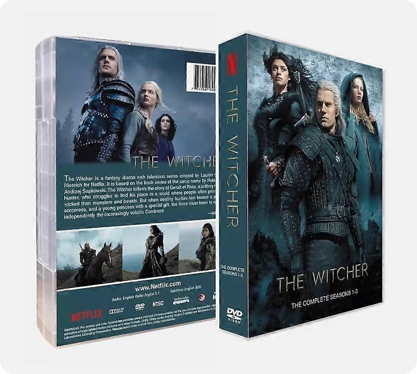 ウィッチャー シーズン1-3 英語版 DVD TVシリーズ 9枚組